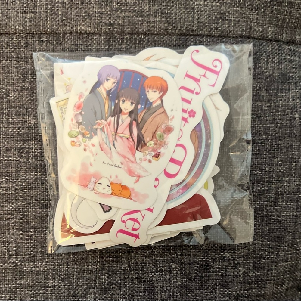 Anime Fruits Basket Character Sticker Pack 50 pcs
